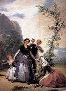 Francisco Goya Spring oil painting on canvas
